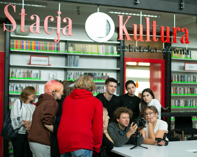 W Rumi młodzież kręciła booktrailery