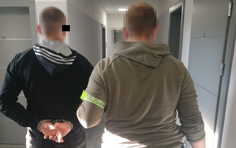 Kryminalni zatrzymali włamywacza- usłyszał 4 zarzuty, został tymczasowo aresztowany