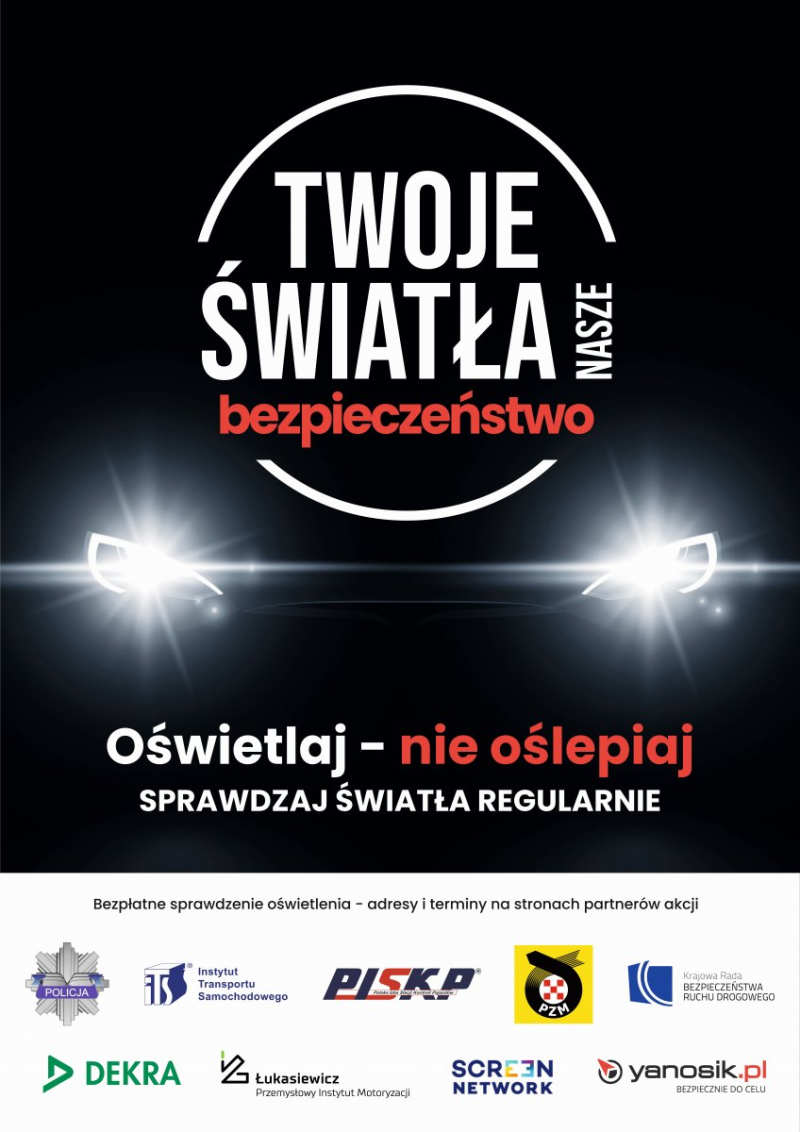 „Twoje światła - Nasze bezpieczeństwo”