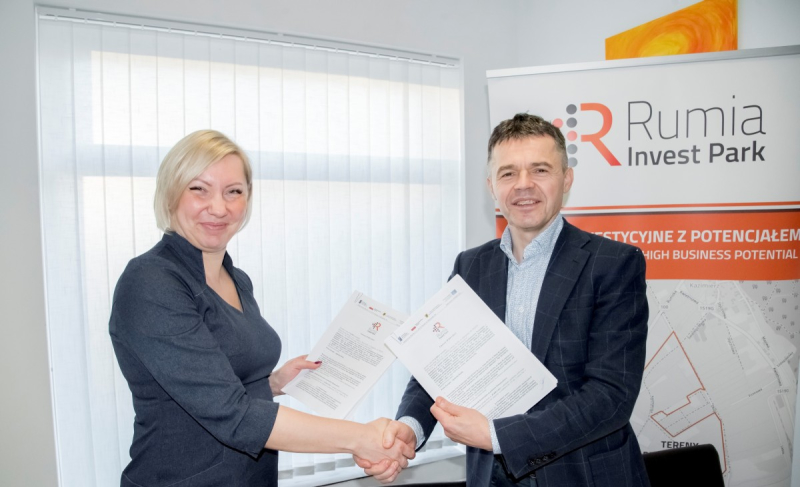 Rumia Invest Park buduje halę magazynowo-produkcyjną przy ulicy Krzemowej