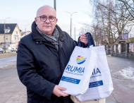 Przedstawiciele Urzędu Miasta Rumi zachęcali do bycia eko