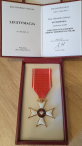 Stulatka z Rumi odznaczona Krzyżem Kawalerskim Orderu Odrodzenia Polski