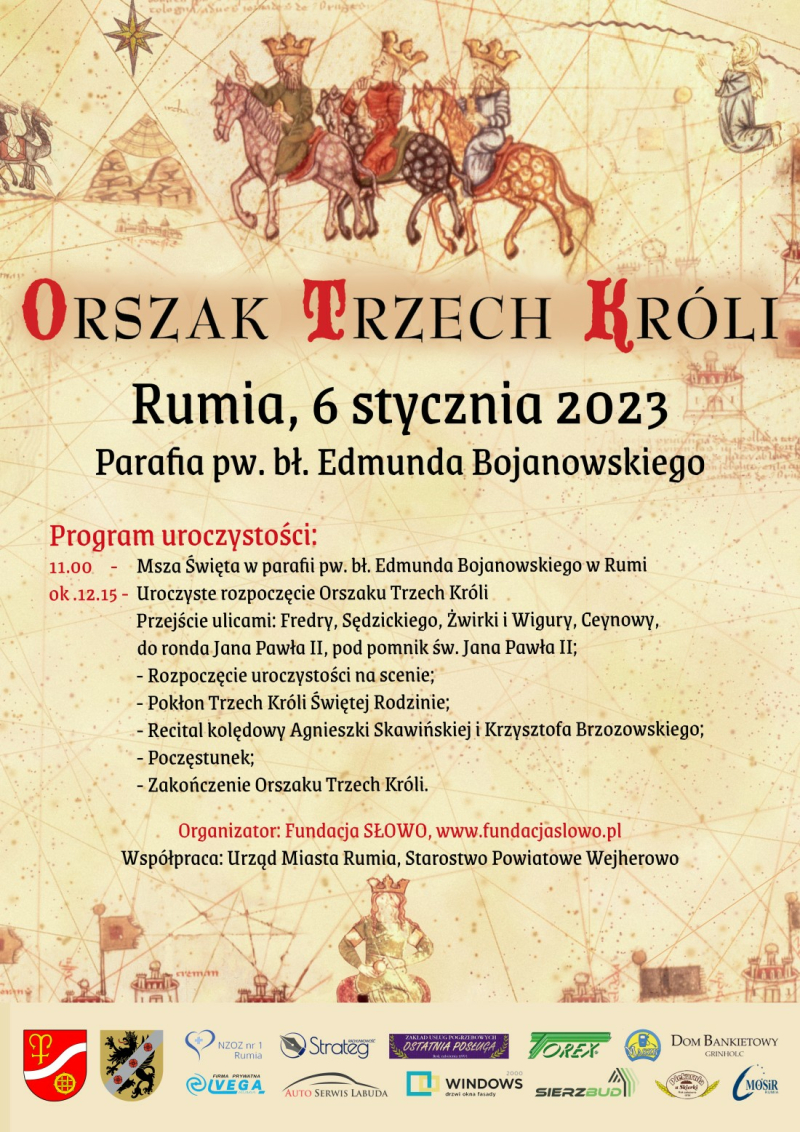 Orszak Trzech Króli w Rumi