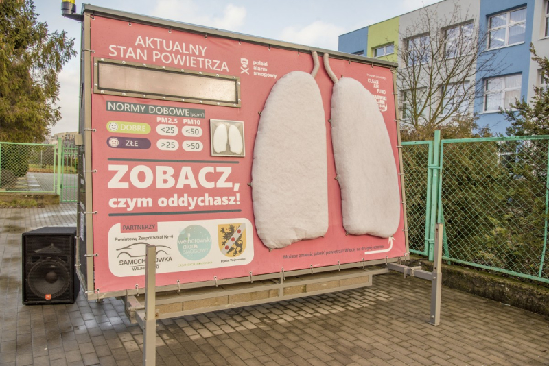 Mobilne płuca ponownie w Rumi, tym razem przy Dziewiątce