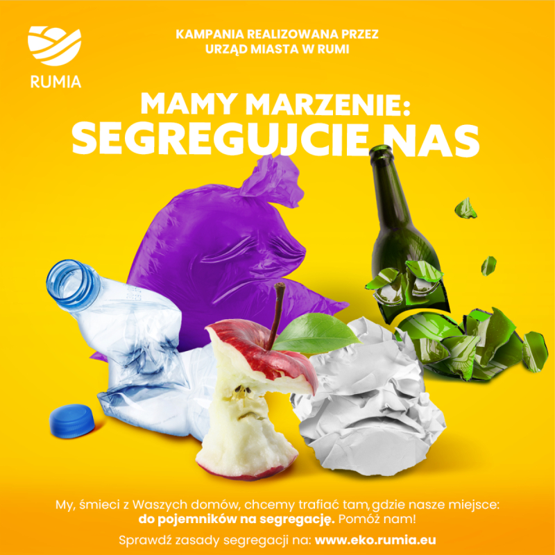 Rumia oddaje głos śmieciom