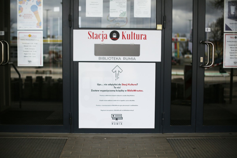 Stacja Kultura zaprasza do korzystania z BiblioWrzutki