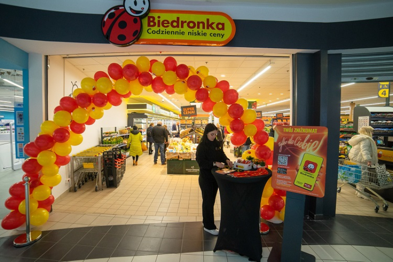 Sklep Biedronka w Galerii Rumia w nowej odsłonie od 6 kwietnia!