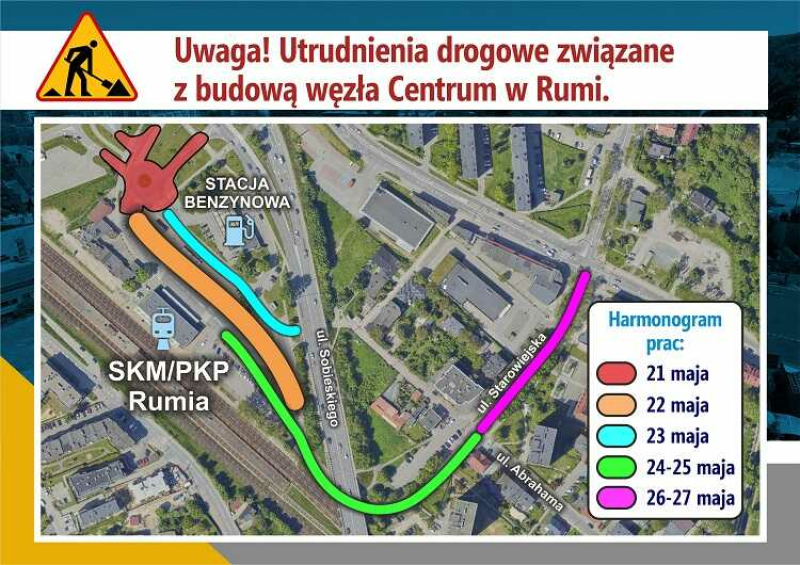 Rusza ostatni etap prac na węźle Centrum. Będą utrudnienia