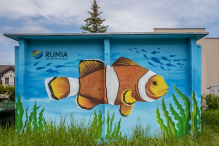 W Rumi pojawiły się kolejne ekologiczne murale zamiast wulgarnych napisów i obrazków