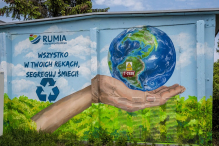 W Rumi pojawiły się kolejne ekologiczne murale zamiast wulgarnych napisów i obrazków