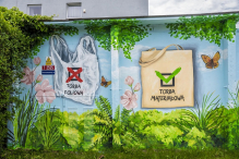 W Rumi pojawiły się kolejne ekologiczne murale zamiast wulgarnych napisów i obrazków