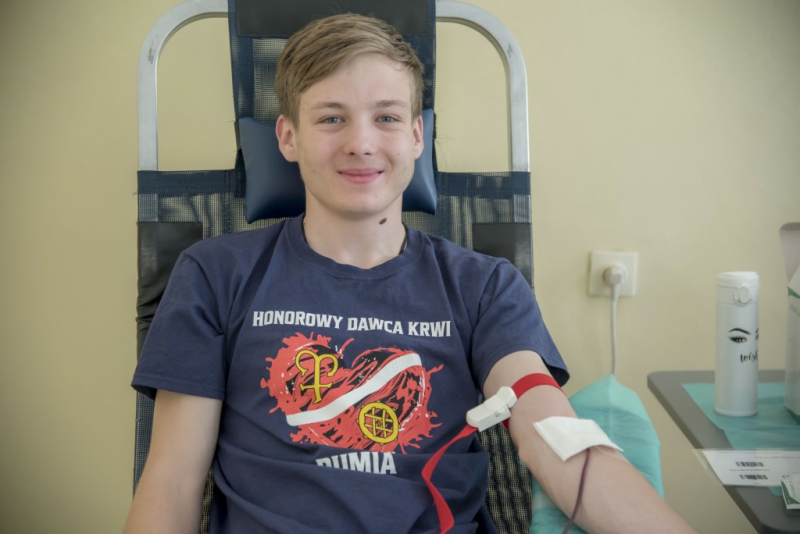 Za nami wakacyjna zbiórka krwi w Rumi. Udało się zebrać niemal 30 litrów !
