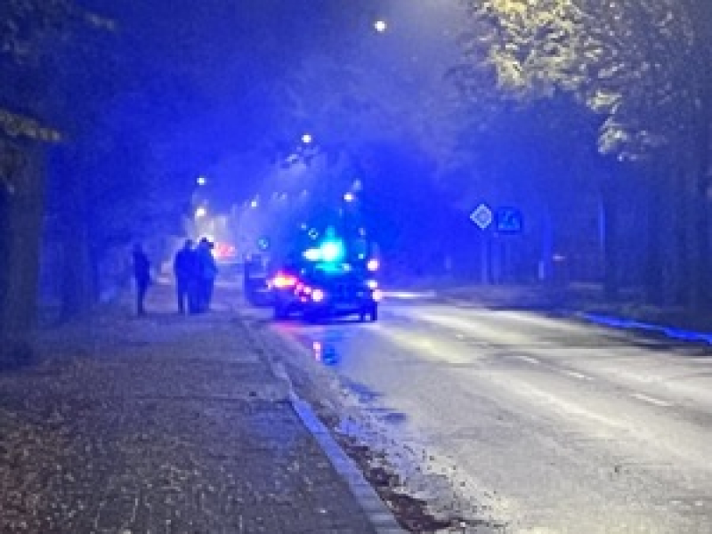 Wypadek na Kamiennej w Rumi – czołowe zderzenie dwóch samochodów