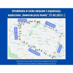 Utrudnienia na drogach w Rumi w niedzielę - 17 września 2023