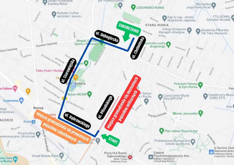 Utrudnienia w ruchu związane z miejskimi obchodami Święta Niepodległości – 11.11.2023 r.