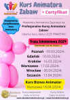 Kurs Animatora Zabaw 2024