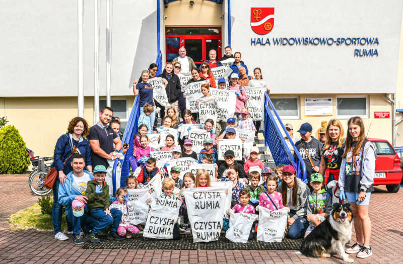 Czystsze ulice Rumi i większa wiedza o ekologii – taki jest efekt kolejnej „Czystej Rumi”