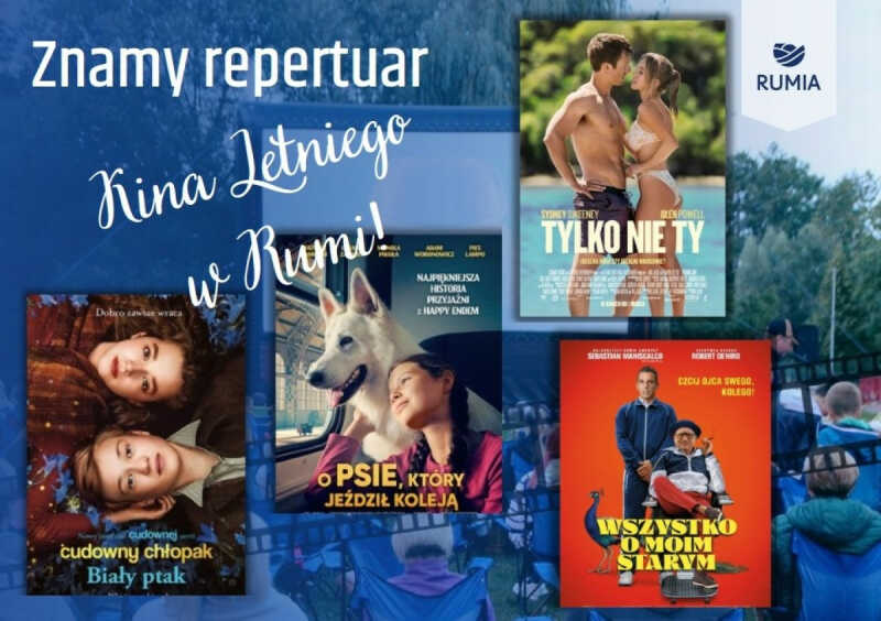 Plenerowe kino powraca do rumskich parków. Repertuar wybrali mieszkańcy