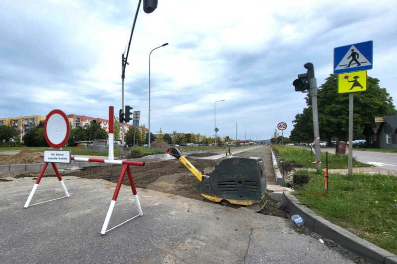 Gdańska w Rumi przejezdna już na początku września.