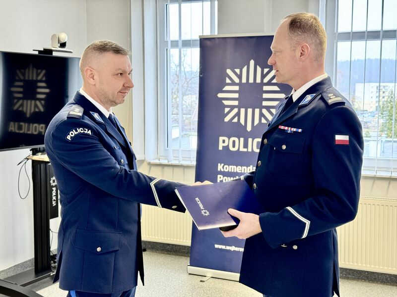 Powołanie mł. insp. Arkadiusza Guzka na stanowisko I Zastępcy Komendanta Powiatowego Policji w Wejherowie