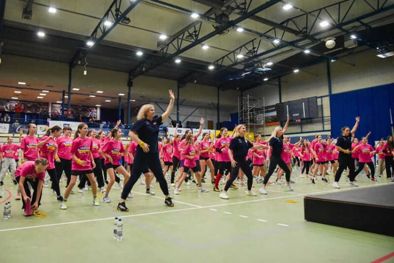 Uczennice trenowały z mistrzyniami olimpijskimi