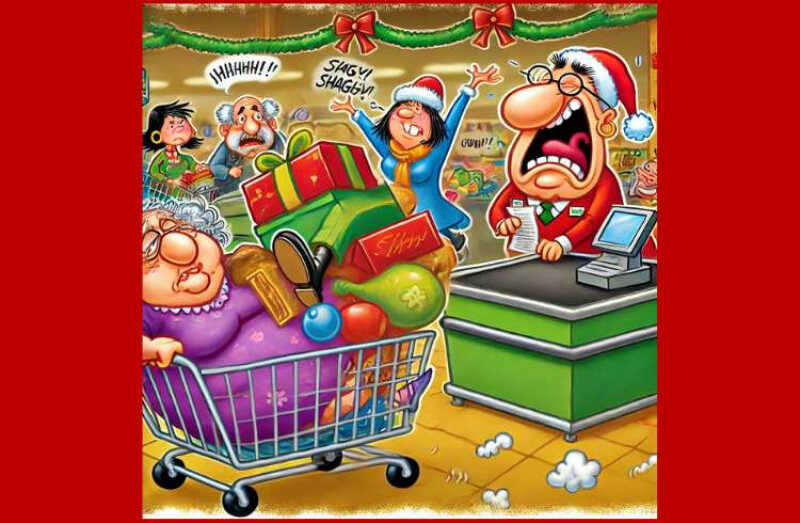 Przedświąteczny czas w sklepach - czyli - jak nie zwariować?