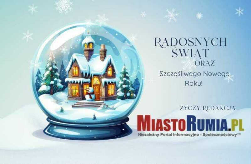 Życzenia od Redakcji Portalu MiastoRumia.pl - dla Czytelników - z okazji Świąt Bożego Narodzenia 2024
