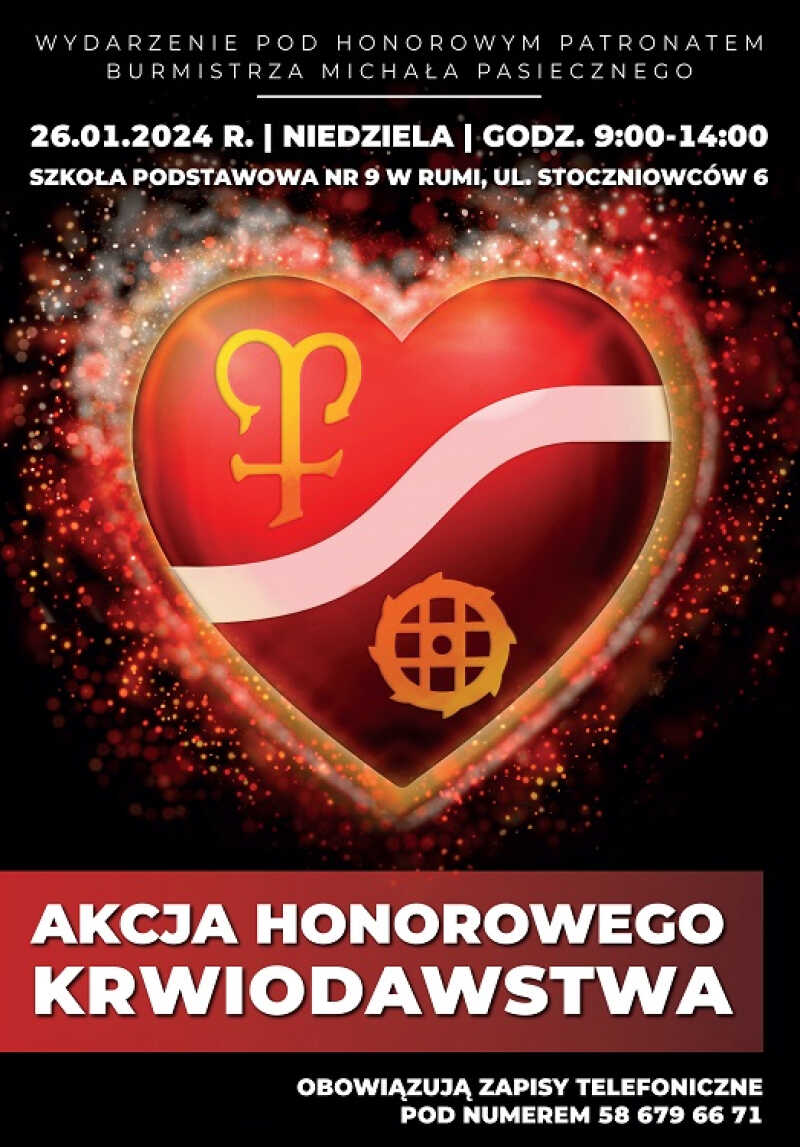 Oddaj krew na dobry początek roku