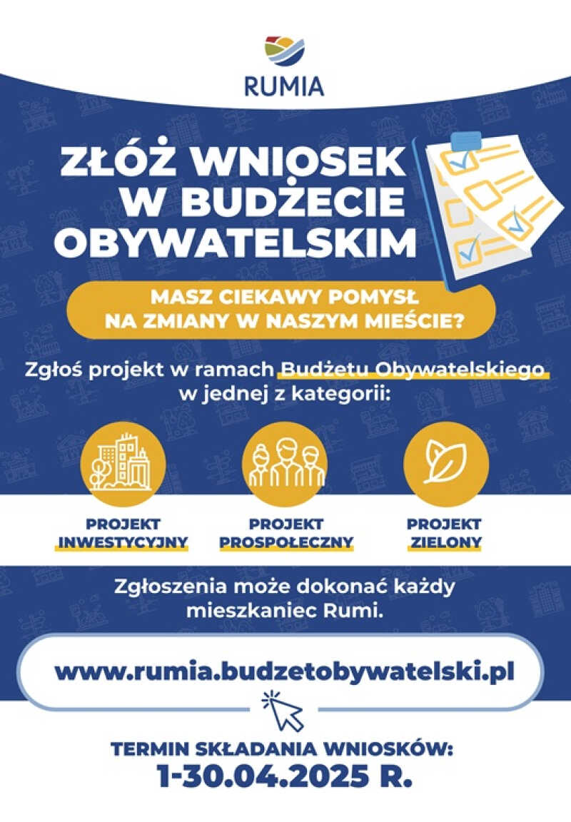 Masz pomysł na zmiany w mieście? Zgłoś swój projekt w Budżecie Obywatelskim 2026
