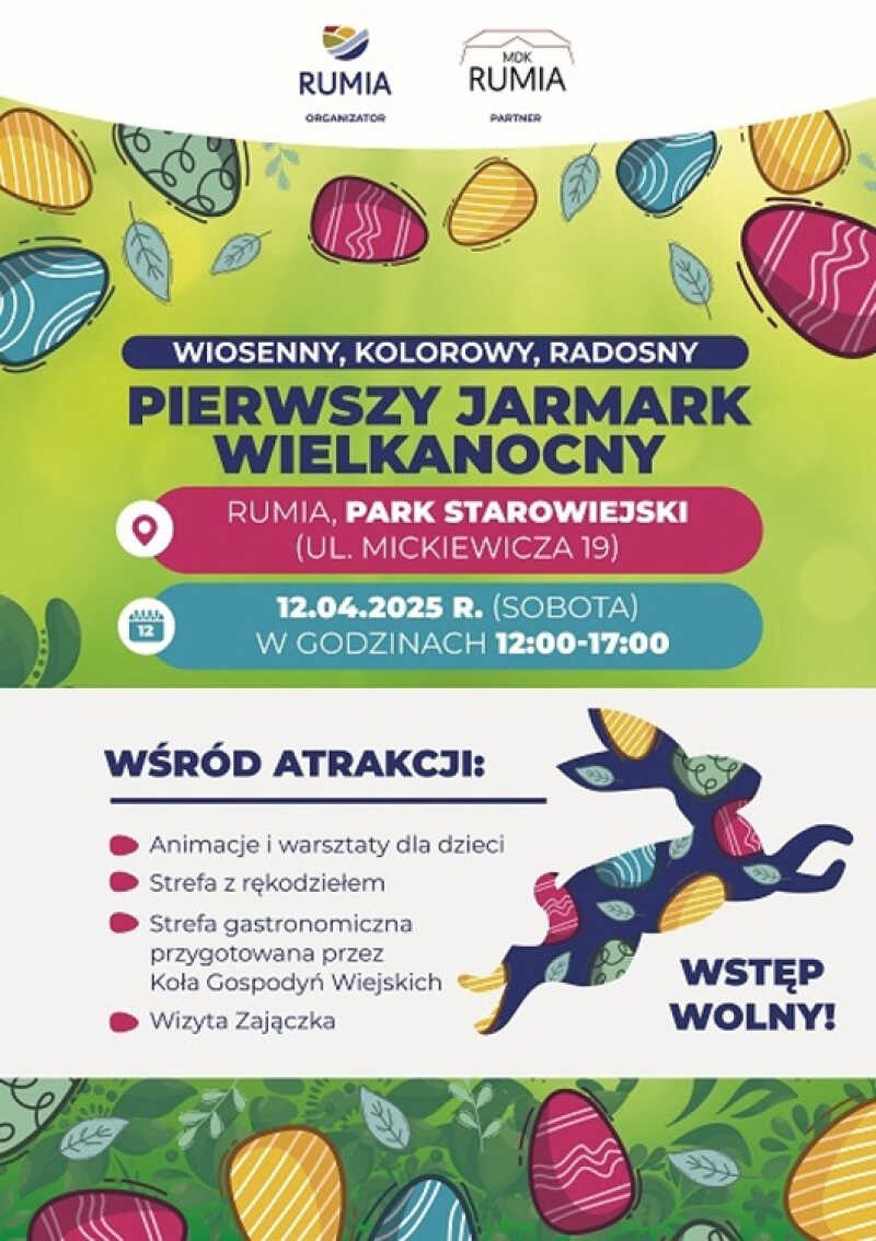 Jarmark Wielkanocny Rumia 2025