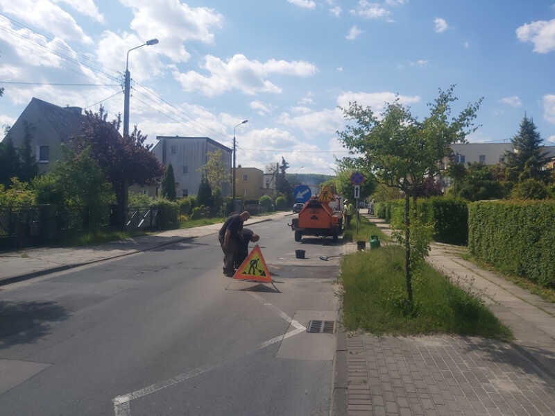 Dziura na ul. Kościuszki załatana! Szybka reakcja Urzędu Miasta