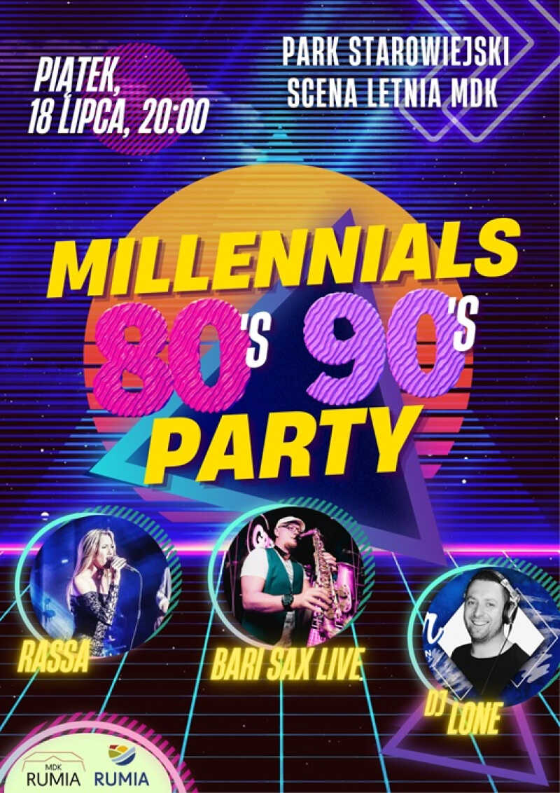 Millennials Party – Taneczna Podróż do Lat 80. i 90.
