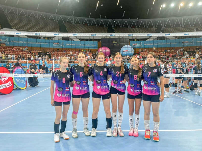 Rumskie siatkarki szóste w kraju!