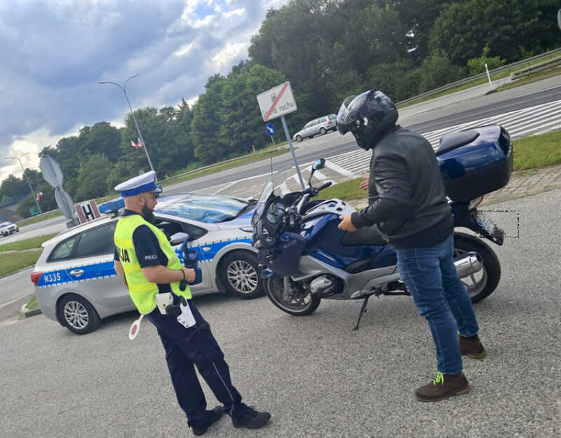 Działania - Motocykle - w powiecie wejherowskim