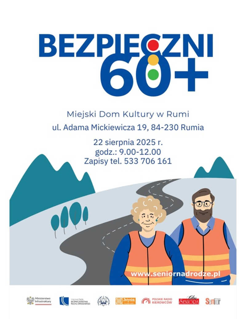 Warsztaty - Bezpieczni 60 plus - w Rumi – edukacja i zdrowie dla seniorów