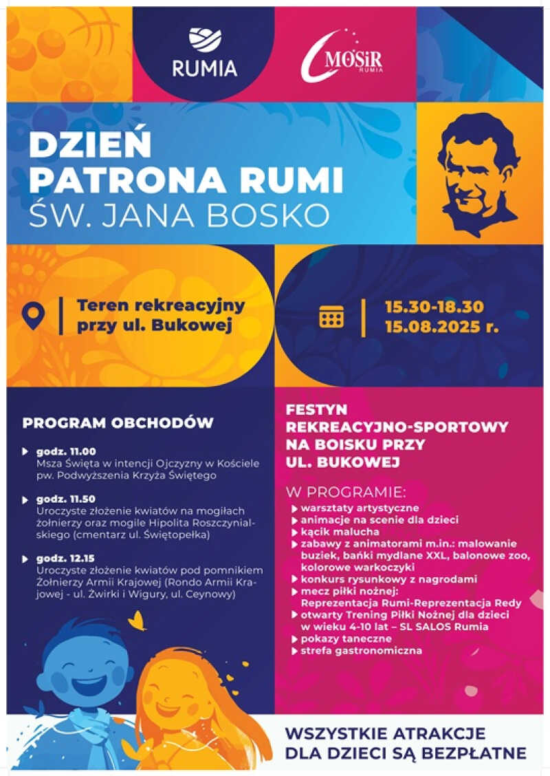 Dzień Patrona Rumi 15 sierpnia 2025
