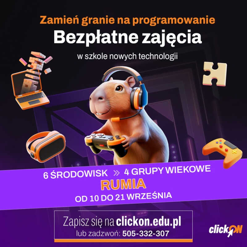ClickON wprowadza dzieci i młodzież w świat technologii