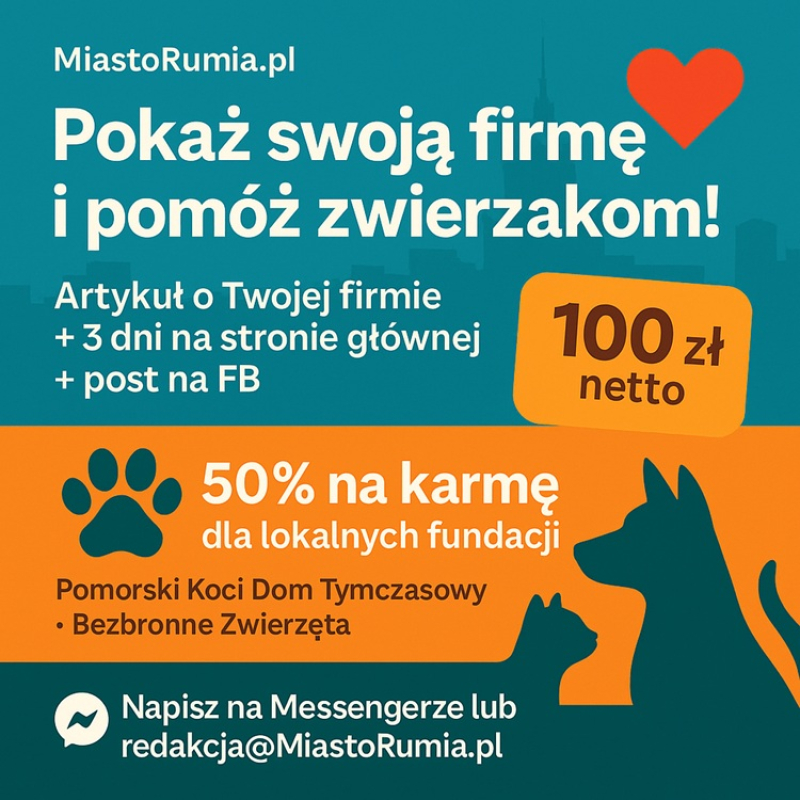 Pokaż Swoją Firmę i Pomóż Zwierzakom