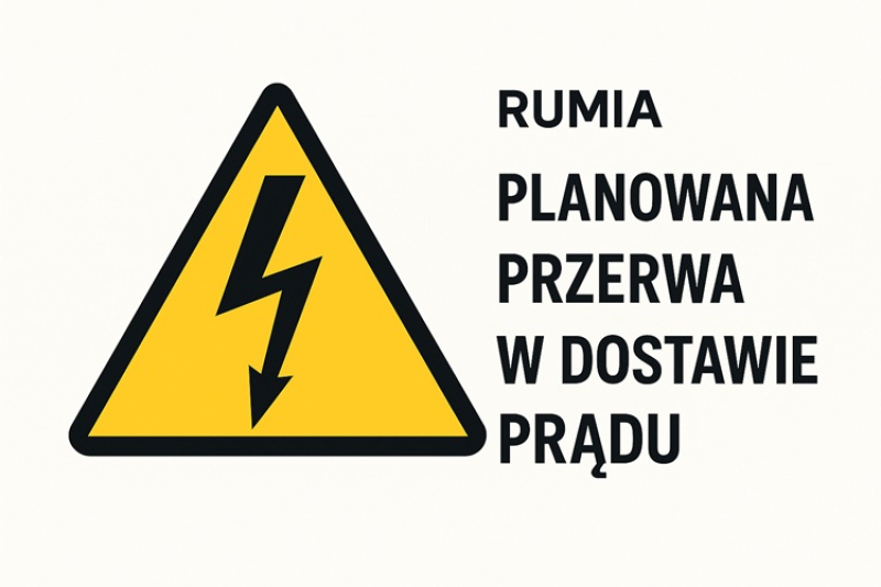 Rumia – planowane wyłączenia prądu 3 listopada 2025 - rejony