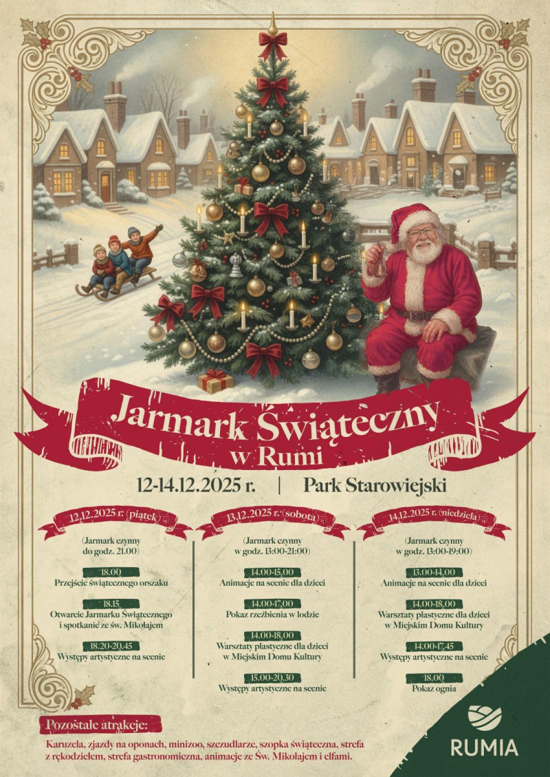 Rumia Jarmark Świąteczny 2025