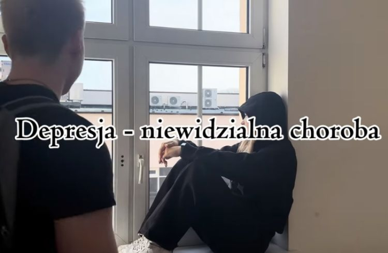 Uczniowie I LO w Rumi nagrali poruszający film o depresji. To ważny głos młodego pokolenia