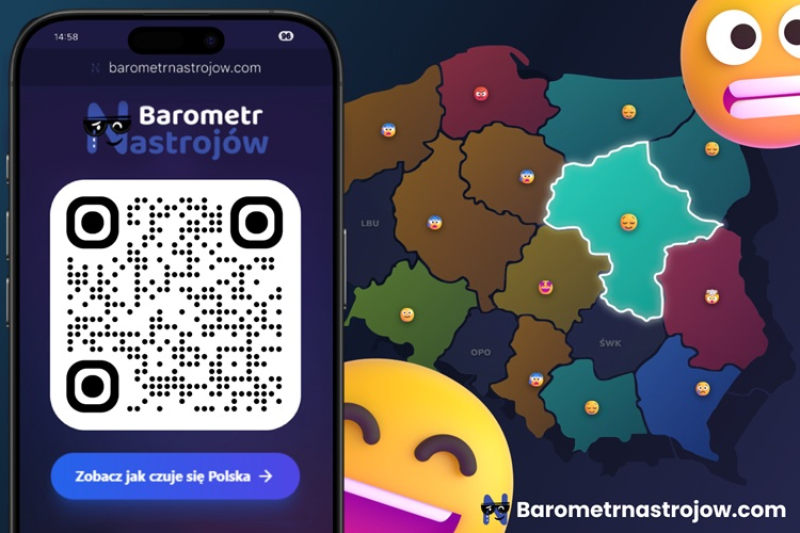 Pierwsza w Polsce mapa nastrojów