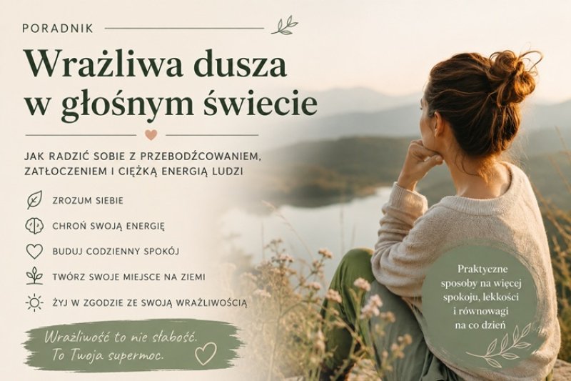 Źle się czujesz w tłumie i w sklepach? Wrażliwa Dusza w głośnym świecie.