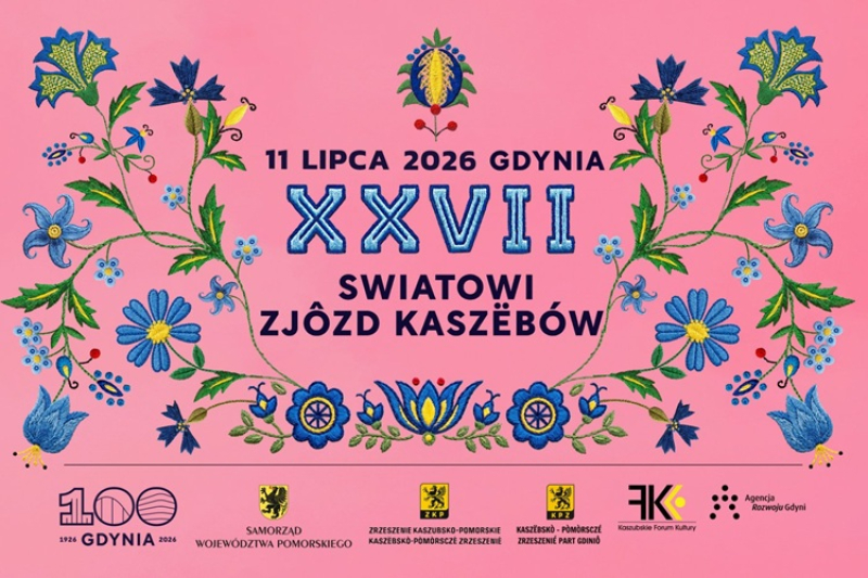 27. Światowy Zjazd Kaszubów w Gdyni - 11 lipca 2026