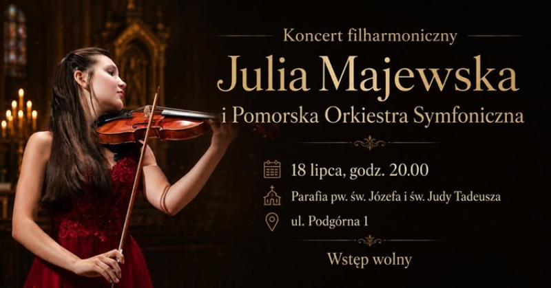 Koncert Julii Majewskiej z Pomorską Orkiestrą Symfoniczną już dziś w Rumi