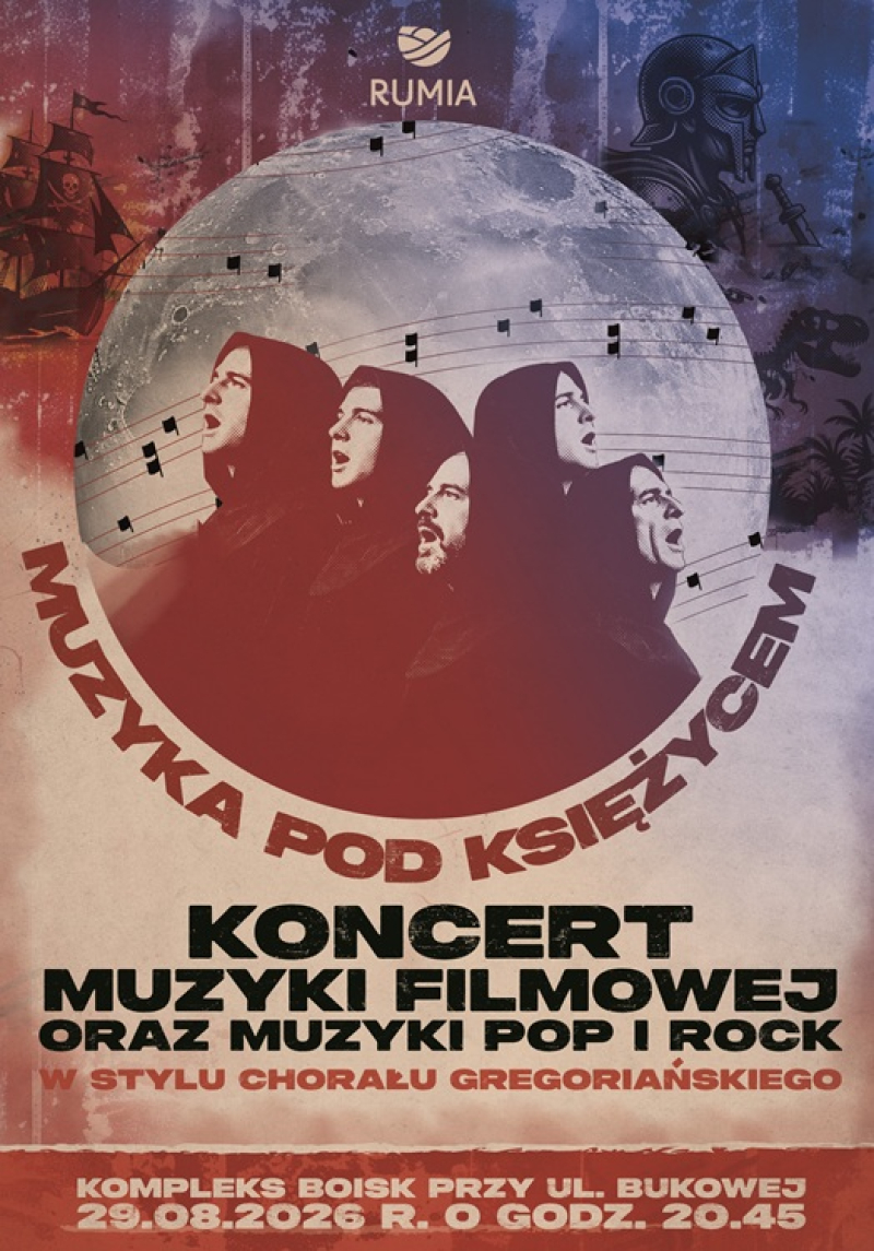 Koncert Rumia 2026 - Muzyka Pod Księżycem - 29 sierpnia 2026