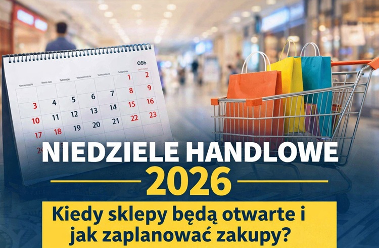 Niedziele handlowe 2026 – kiedy sklepy będą otwarte w Rumi?