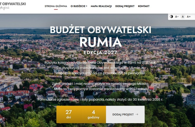 Budżet Obywatelski Rumia 2027 - Właśnie rusza!