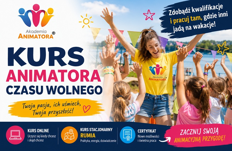 Kurs Animatora Czasu Wolnego – dlaczego przed wakacjami warto zdobyć kwalifikacje w Akademii Animatora?