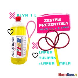 
Bańki Mydlane – Płyn do baniek 1L + Łapka do baniek Mała + Łapka do baniek Tulipan – Zestaw

